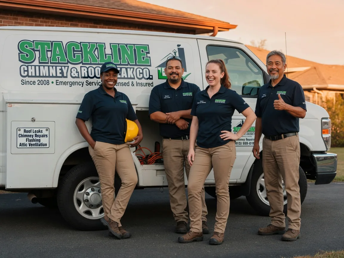 Chimney flashing repair company in Taylor Ridge, IL